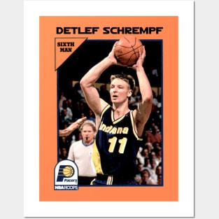 Detlef Sixth Man Schrempf Posters and Art